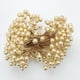 thumbnail image 3 of Ramo de flores de bayas de doble cabeza con perlas artificiales decorativas de 200 piezas de espuma plástica dorado, 3 of 5