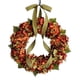 thumbnail image 1 of Guirnalda De Acción De Gracias Otoño Hortensia Bowknot Decoración Flor Guirnalda Corona Acción De Gracias Puerta Delantera Decoración Del Hogar Sweethay HA037698-00, 1 of 6