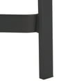 thumbnail image 5 of SAFAVIEH Jaguar Coastal Style Cane Bench, Black/Natural (42.3 in. W x 14.8 in. D x 17.8 in. H), 5 of 7