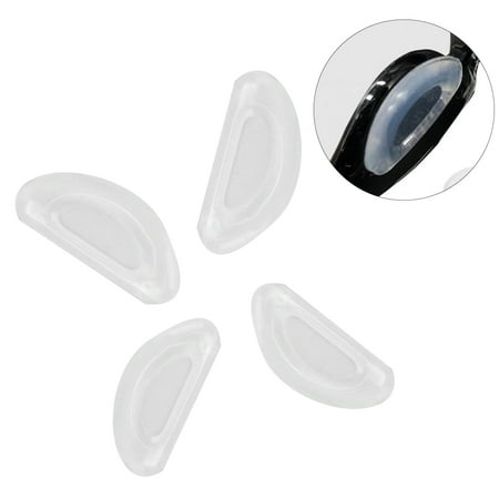 nose pads glasses fosa pairs eyeglasses silicone slip sunglasses pad transparent non mini