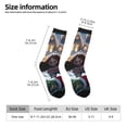 thumbnail image 4 of Lsque Chucky Printed Men's Crew Socks, Soft Durable Breathable Moisture-Wicking with Odor Control Cotton socks, 4 of 7