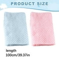 thumbnail image 3 of African Net Sponge, 1 Pc Exfoliating Washcloth, Bath Sponge Exfoliating Shower Body Scrubber, African Exfoliating Net Sponge, African Net Body Scrub, Suitable for Daily Use, 39.37", Pink, 3 of 4