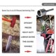thumbnail image 5 of SDS Max T-Post Driver Attachment, 2 Inch Diameter Head, 5 of 5