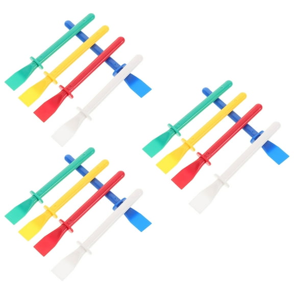 Beaupretty 15Pcs Glue Brush Glue Spreader Red for Handmade Creations