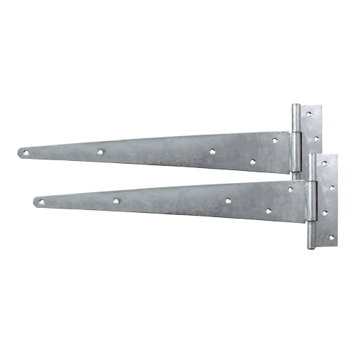 Timco - Pair of Strong Tee Hinges - Hot Dipped Galvanised (Size 12" - 1 Each)
