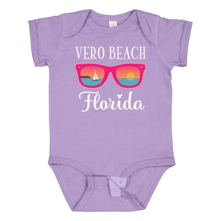 

Inktastic Vero Beach Florida Vacation Trip Gift Baby Girl Bodysuit