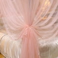 thumbnail image 6 of Three-door Palatial Mosquito Net, Princess-style Floor-length Bed Canopy, Dense Double-layer Mesh, for Bedroom Decoration, Bed Canopies, Home Use, Beige, 1 Pc, 6 of 9