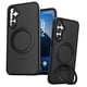 thumbnail image 4 of Funda para Cinturón Encased Samsung Galaxy S24 FE escarcha negro con Clip y Soporte Magnético Girato, 4 of 8