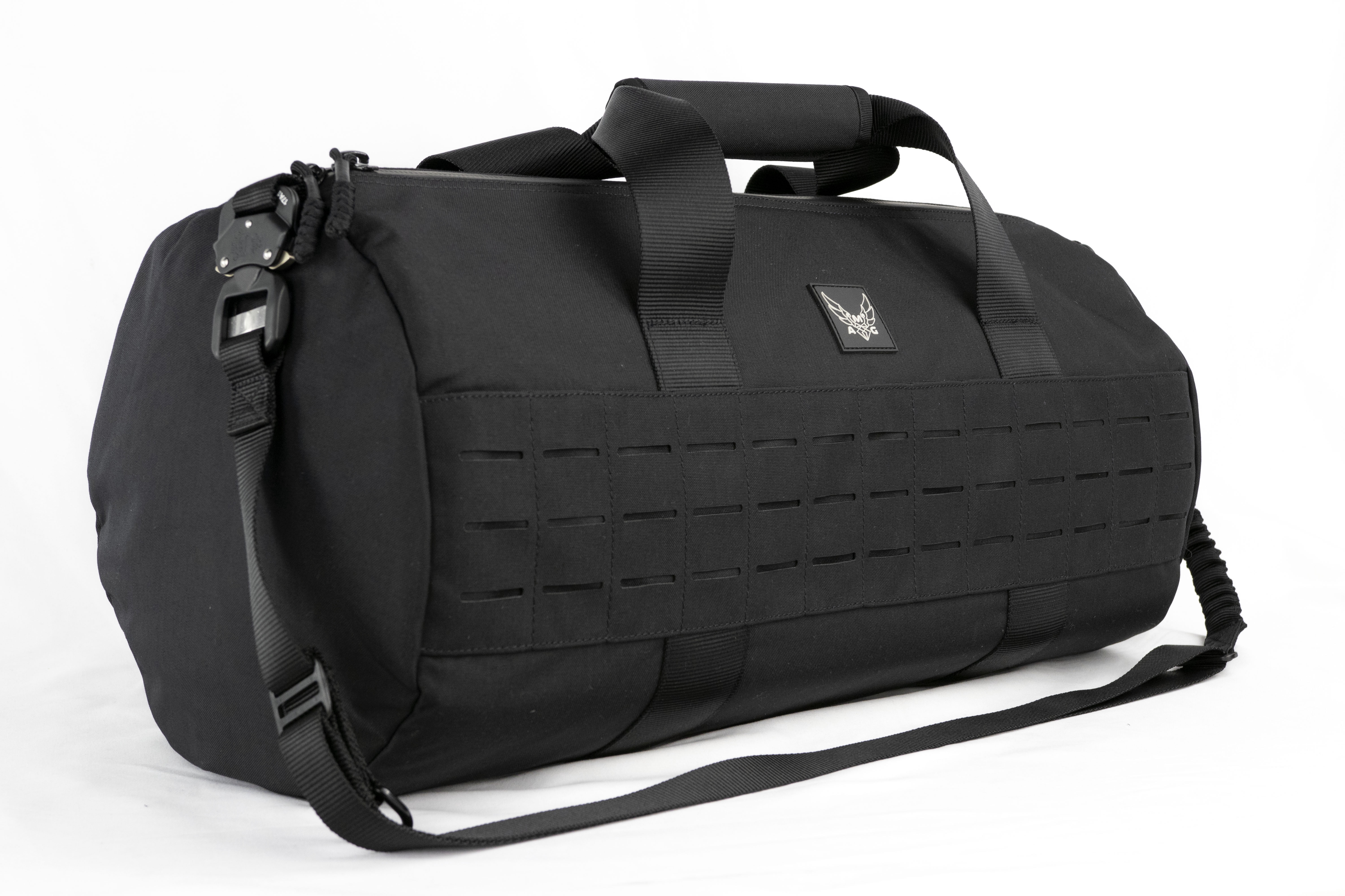 Atomic Mission Gear Unisex Travel Peruga Medium Duffel Bag- Black