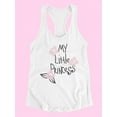 thumbnail image 3 of My Little Princess Calligraphy  Tank Women -Image by Shutterstock, Female Large, 3 of 4