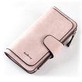 thumbnail image 1 of Cartera de cuero largo con grabado de nombre para mujer, tarjetero clásico de alta calidad, monedero con cremallera, 2022, 1 of 4