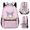 8, variant on Cute Melody and Kuromi Backpack Cartoon Characters Laptop Bag Lightweight Travel Outdoor With Bookbag Day use