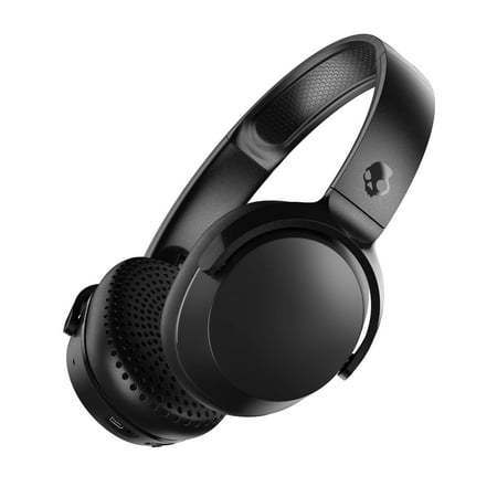Skullcandy Riff Wireless 2 Bluetooth On-Ear Headphones with Microphone, True Black, S5PRW-P740