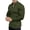 Army Green, variant on Men'S Muscle Fit Dress Shirts Athletic Slim Fit Long Sleeve Stretch Casual Button Down Shirt CS02-Blue M