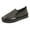 Black, variant on Wyzesi Ballet Flats Shoes for Women Red Large Foreign Trade 2025 Spring and Autumn New Thick Sole Lazy Casual Korean Edition Versatile Student Shoes