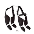 thumbnail image 4 of Maytalsory Black Snow Day Essential Dog Winter Boot With Adjustable Straps For Stability Dog Shoes Dog Boot black XL, 4 of 6