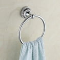 thumbnail image 4 of Anneau Porte-Serviette en Acier Inoxydable Gain de Place Mural Rond pour Cuisine et Salle de Bain, 4 of 10