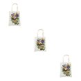 thumbnail image 1 of Wosthever Bolsa de lona Bolsa de pintura Bolsa de compras Multicolor Mano de obra fina Reutilizable De larga duración Exquisito 006-2835 Type1 NO1, 1 of 6