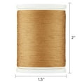 thumbnail image 5 of (3 pack) Hello Hobby Gold 100% Polyester All Purpose Thread, 300 Yards, 5 of 6