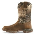 thumbnail image 3 of Rocky Men's Hi-Wire 11" Pull On Waterproof Work Boots Brown/Realtree Excape 12D     (Medium), 3 of 7