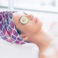 thumbnail image 5 of Paquete de 3 toallas para secar el cabello YONGSHENG con gorro de ducha antiencrespamiento súper absorbente, 5 of 5
