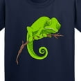 thumbnail image 4 of Inktastic Cute Chameleon Youth T-Shirt, 4 of 5