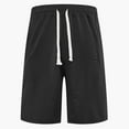 thumbnail image 5 of Jjayotai George Shorts for Men, Men's Waffle Shorts, Casual Summer Beach Shorts, Elastic Waist Drawstring Vacation Shorts with Pockets, 5 of 5