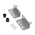 thumbnail image 1 of GROWTH TANK 2 Pcs L Supports d'Angle en Acier Inoxydable Robustes pour Bois Argent, 1 of 9