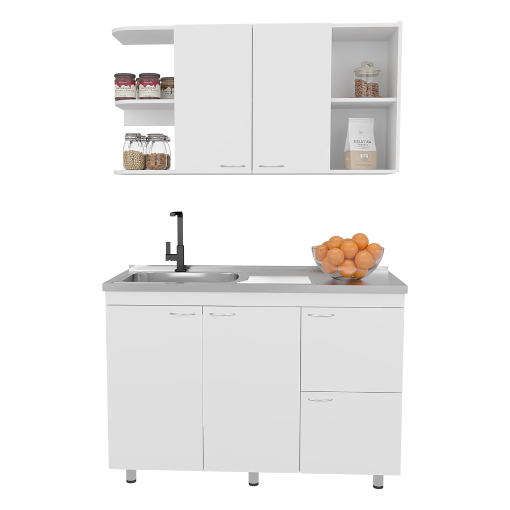 Gallup Sink Kitchen Cabinet, Compact Design with Storage and Sink, Ideal for Kitchens