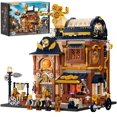 thumbnail image 1 of Set de ladrillos de construcción Lumibricks Steampunk Mechanical Workshop, 1 of 9