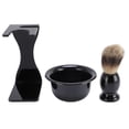thumbnail image 2 of Juego De Brochas De Afeitar Para Hombre, Kit Portátil Para El Cuidado De La Barba, Brocha De Afeitar, Cuenco De Espuma Y Soporte Para Viajes, 2 of 7
