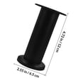 thumbnail image 2 of BRIGHTFUFU 4Ud Patas De Soporte Para Negras Ajustables Antidesgaste Y Fáciles De Instalar, 2 of 8