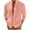 AD-Pink, variant on QATAINLAV Cotton Linen Hippie Shirt for Men Long Sleeve Casual Beach Tops Loose Fit Banded Collar Button Blouses 2025 Vacation Outfits Blue L Mother's Day Gifts