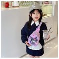 thumbnail image 4 of Sanrio bolso cruzado informal Simple para niños, mochila masculina tipo Symatic, bolso de pecho pequeño, Lindo bolso de cintura coreano para bebé, 4 of 5