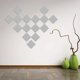 thumbnail image 4 of Espejo extraíble de pared autoadhesivo espejo cuadrado DIY decoraciones de pared para la decoración de la habitación para hogar 16 piezas - Astilla, Los 9cmx9cm BLESIY Pegatinas de pared de acrílico, 4 of 8