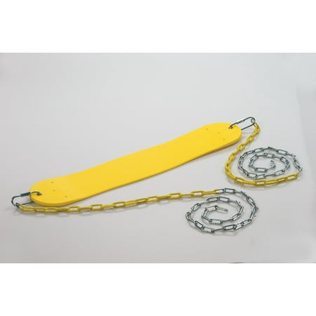 Creative Cedar Designs Standard Swing Seat w/ Chains- Yellow