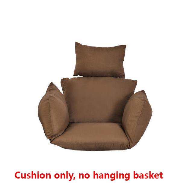 Cojín colgante para hamaca, silla de jardín oscilante, sofá, cesta colgante, cojines de asiento, no incluye silla Fivean unisex