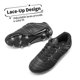 thumbnail image 4 of Tacos de Fútbol DREAM PAIRS Talla 4 Negro Gris para Niños, 4 of 5