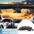 thumbnail image 2 of Funda de tablero de automóvil Unique Bargains para Dodge Ram 1500 98-01, tapete de interior central, trim de tablero, poliéster gris, 2 of 7