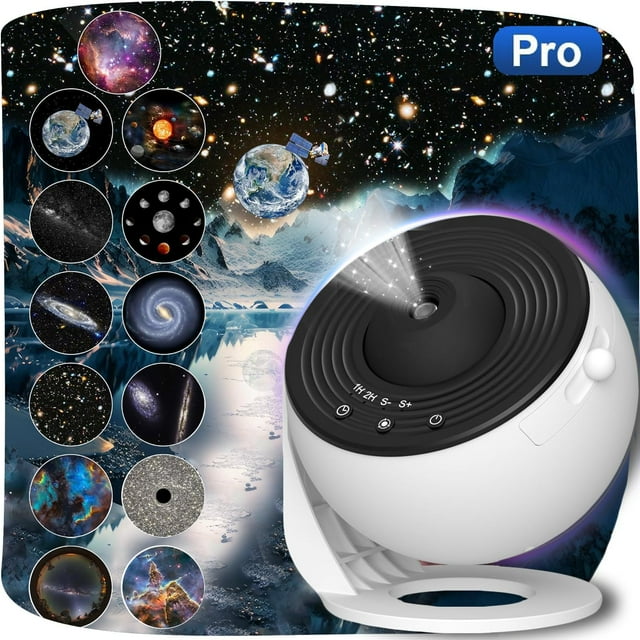 Proyector planetario WRRLIGHT Pro 2025, 13 en 1 Galaxy HD