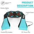 thumbnail image 3 of Shiatsu Neck and Back Massager with Soothing Heat, Electric Deep Tissue 3D Kneading Massage Pillow for Shoulder, Leg, Body Muscle Pain Relief, Home, Office, and Car Use, 3 of 12