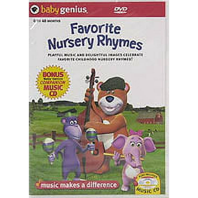 Baby Genius - Favorite Nursery Rhymes : Amazon.pl: Płyty DVD