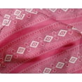 thumbnail image 4 of oneOone Silk Tabby Fabric Geometric Block Printed Fabric 1 Yard 42 Inch Wide, 4 of 4