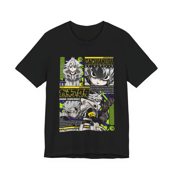 Reprint Rare Anime Gachiakuta Rudo T Shirt Size S - 5Xl Gift For Friends V1