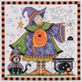 thumbnail image 1 of Design Works Kit de Point de Croix 8"X8"-Trick Or Treat (14 Unités) DW2751, 1 of 1