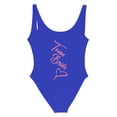 thumbnail image 4 of MKLEKYY Trajes De Baño Mujer Short Women Fashion Letter Print Piece Swimsuit Sexy Bikini Swimwear Bathing Sleeveless Backless Swimsuit 1355, 4 of 4