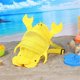thumbnail image 3 of Sand Toy Storage Bag Container Bag for Sand Pool Glasses Swimsuit Storage Waterproof Lobsters Bag Net Bag Kids Beach Bag blue green, 3 of 4