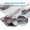 thumbnail image 4 of Japanese Cherry Blossom Gaming Mouse Pad Large Desk Mat,Big Desk Pad with Stitched Edge Non-Slip Rubber Base,Office Decor Organizers and Accessories31.5''x11.8'', 4 of 16