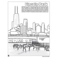 thumbnail image 6 of Chicago Coloring and Activity Book (8.5"x11"), 6 of 6