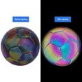 thumbnail image 3 of Ballon de Soccer Réfléchissant Résistant à l'Usure Antidérapant Phosphorescent Entraînement d'Équipe, 3 of 7